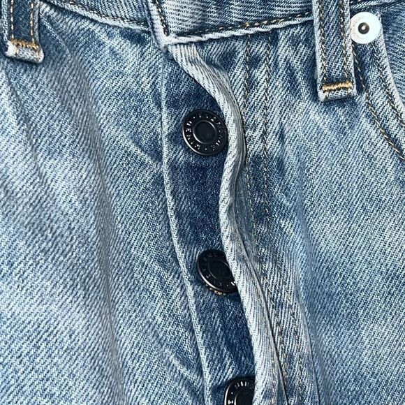 EVERLANE Vintage Sunbleached Blue The Curvy '90s Cheeky Jeans-26/2 NWT! - Picture 8 of 12